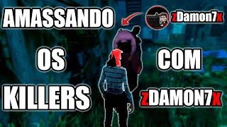 Amassando Os Killers Com zDamon7x | Dead By Daylight