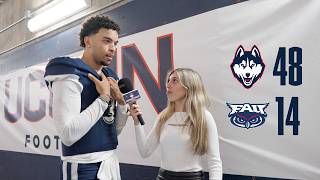 QB Nick Evers Recaps UConn's Dominant Win Over FAU