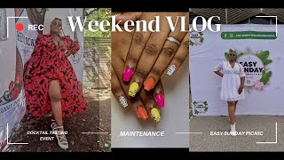 #VLOG | Using my new camera | Beauty Maintenance | Cocktail tasting | Easy Sunday Picnic