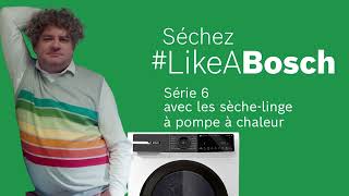 Les nouveaux sèche-linge à pompe à chaleur Série 6 | BOSCH