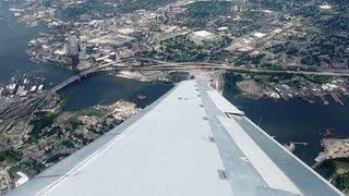 Delta MD-90 Departure from Norfolk (KORF) *HD*