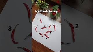 Which one is drawing 😳🧐#youtube #art #drawing #shortvideo #realastic #painting