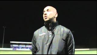 Maldon & Tiptree 4 vs 1 Aveley - Justin Gardner Interview