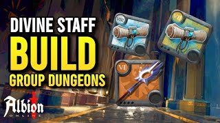 What Build to Use for Group Dungeons | Millions of Silver | Albion Online  | Heal | Divine Staff PvE