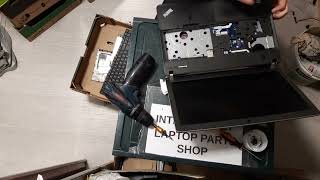 Lenovo Thinkpad E540 disassembly replace LCD screen motherboard keyboard palmrest bottom case cooler