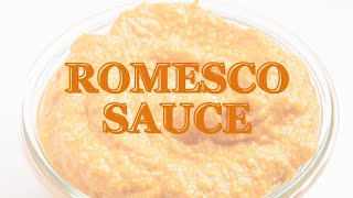 Fresh Homemade Romesco Sauce (15 Minutes)