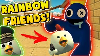 МОНСТР ИЗ RAINBOW FRIENDS ОХОТИТСЯ ЗА МНОЙ! РАДУЖНЫЕ ДРУЗЬЯ!!!