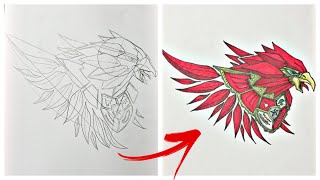 Cara Menggambar Sang GARUDA INDONESIA (Modern Version) | Tutorial Step by Step