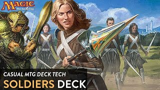 MTG DECK TECH 78: SOLDIER DECK / SOLDIERS TRIBAL / SOLDIER STOMPY / Magic the gathering