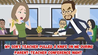 【OSA】My Son's Teacher Pulled a Knife on Me During Parent-Teacher Conference Night