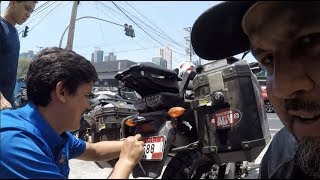 Shinko 705 704 Motorcycle Maintenance in Panama