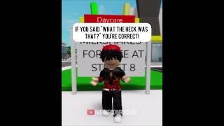 ONLY PEOPLE WHO HAVE BRAIN CAN WATCH THIS VIDEO!🧠 #robloxshorts #robloxbrookhavenrp #roblox #viral