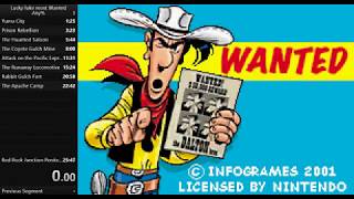 lucky luke Wanted! speedrun (GBA 21:34)