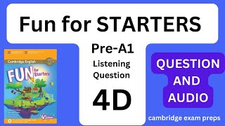 FUN for STARTERS  4D - PICTURE  AND AUDIO