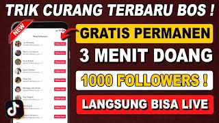 Followers Tiktok Gratis🔥 Cara Menambah Followers Tiktok Gratis Permanen 2024