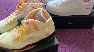 Off White x Air Jordan 5: Live cop 🎒