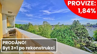 PRODÁNO | Byt 3+1, dvě lodžie, po rekonstrukci