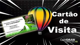 Como Criar Cartão de Visita para Jardineiro - Arte no Corel Draw