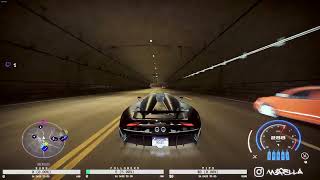 NFS HEAT: FASTEST CAR, KOENIGSEGG REGERA, 386 KM/H - 240 MP/H Speed cam