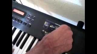 Roland Juno D synthesizer LFO various tone modify effects tutorial