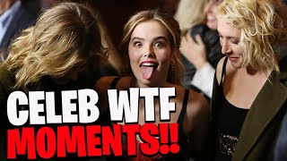 The BEST Celebrity "WTF" Moments Ever!!  Dare You Not to Laugh...