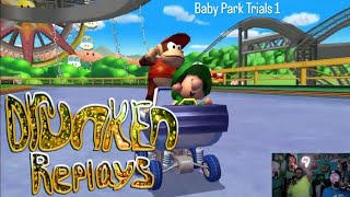 Baby Park Time Trials 1 • Mario Kart Double Dash | DrunkenReplays 🍻@PunkinRePlays