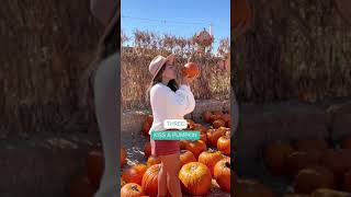 How to Pose with Pumpkins