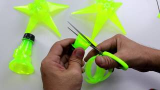 How to Make Star for Christmas Plastic Bottles