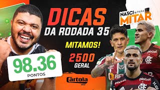 DICAS RODADA 35 - CARTOLA FC 2023 - RODADA 35