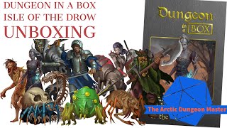 The Arctic Dungeon Master Dungeon in a Box Unboxing Isle of the Drow