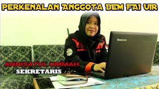 VIDEO CORPORATION BY BADAN EKSEKUTIF MAHASISWA FAKULTAS AGAMA ISLAM | UNIVERSITAS ISLAM RIAU.