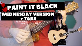 Paint it Black (ukulele Wednesday's version) tutorial w/tabs