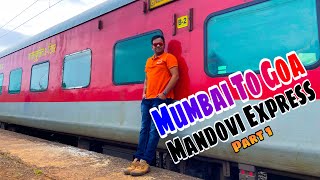 Mandovi Express Mumbai To Goa Train Journey |  The Food Queen of Indian Railways.