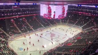 Detroit Red Wings Warmups - 12/13/22