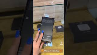 Unboxing iphone 11 pro max to be ready  for client