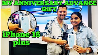 My Anniversary Advance Gift || iPhone 16 Plus 📱 #konkanivlog