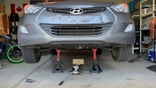 Placing Lowered / Slammed Cars on Jack Stands