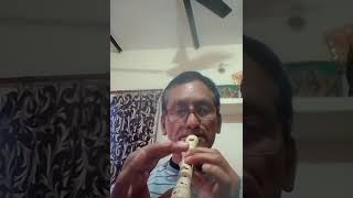 aaj mausam hai bada beiman hai#youtubeshorts#flute dhun