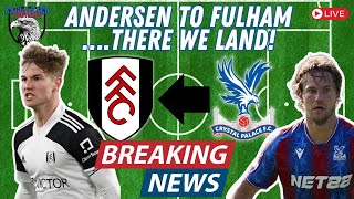 ANDERSEN DEPARTS | LACROIX & ARAUJO BIDS #cpfc #crystalpalace #ffc #fulhamfc #wolfsburg #benfica