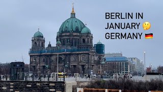 Berlin in January 2023 🇩🇪 City walk 🥰 Берлин в январе 🥶 Прогулка по городу 🤔