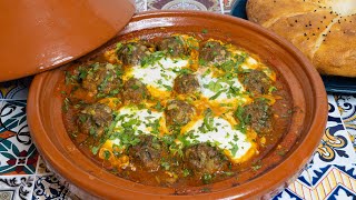 TAJINE KEFTA ET OEUFS - Recette Facile et Savoureuse