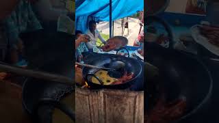 Fish fry 💥 Hogenakkal street foods 😜  #streetfood