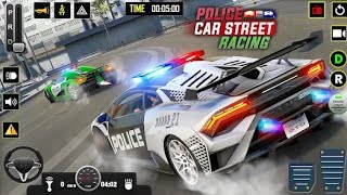 REA CAR RACING POLICE CAR DRIVING CAR STUNTS       POLICE RACING ANDROID GAMEPLAY