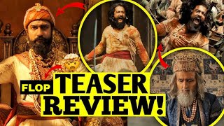 Chhaava Teaser Review 🔥 | Flop Movie 🤯 | Vicky Kaushal | Rashmika Mandanna #review #teaser #chhaava