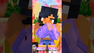 Hide N' Seek Noob Girl vs The 4 Friends #funnyshorts #minecraftshorts #minecraft #fyp"