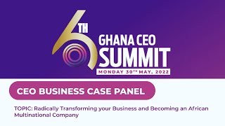 6 CEO SUMMIT - CEO BUSINESS CASE PANEL