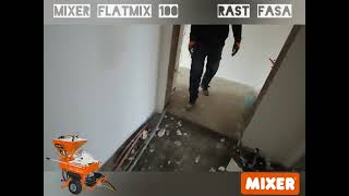 Mixer Flatmix 100 - the ultimate hybrid airless with integrated mixer