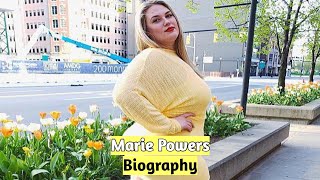 Marie Powers..Biography, age, weight, relationships, net worth, outfits idea, plus size models