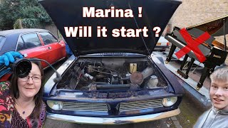 Morris Marina - Will it start ? - One owner car