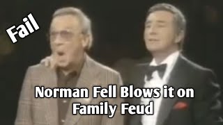 Norman Fell Blows It on Family Feud